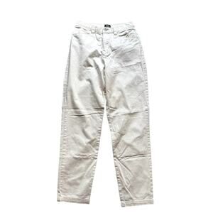VTG Lee Casual Khaki Pants Chinos Women's Size 10 Long High Rise
